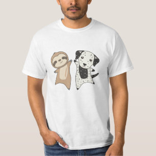 Camiseta Amantes de os animais De Cachorro Dalmacianos Para