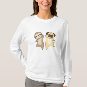 Camiseta Amantes de os animais De Cachorro De Lama Cães De