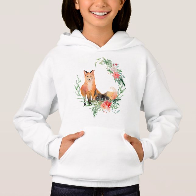 Camiseta amantes de os animais de raposa (Frente)
