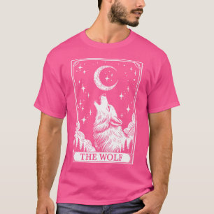 Camiseta Amantes de os animais do Lobo da Lua do Crescente