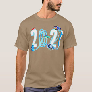 Camiseta Amantes De Peixes De Aquário De 2021