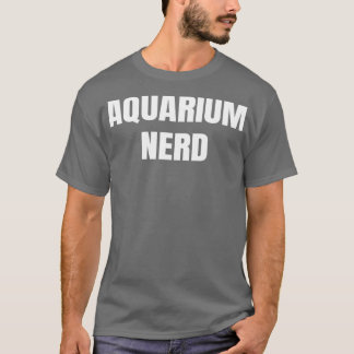 Camiseta Amantes de peixes engraçados de Nerd de aquário