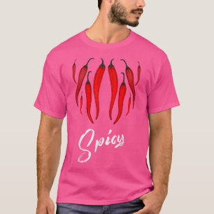 Camiseta Amantes de Pimenta Únicos e Legais