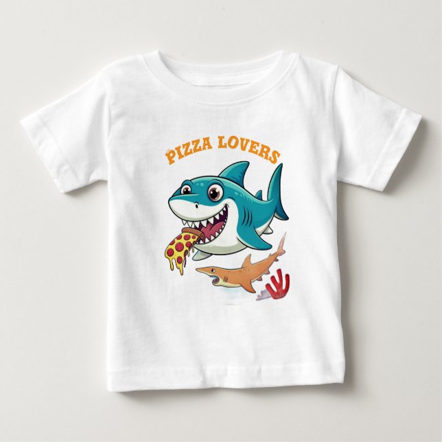 Camiseta Amantes de pizza (Frente)