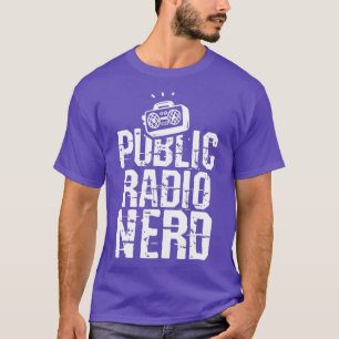 Camiseta Amantes de Rádio Nerd de Rádio Públicos Encantados