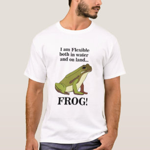 Camiseta Amantes de Rãs Engraçados