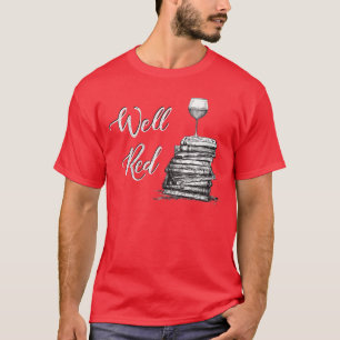 Camiseta Amantes de Vinho Feminino BEM VERMELHO Clube de Le