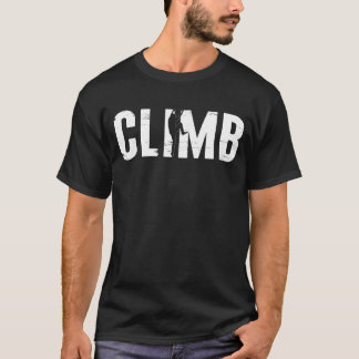 Camiseta Amantes Divertidos de Escalada em Rocha e Boulder