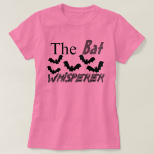 Camiseta Amantes do bastão o rosa do Whisperer do bastão