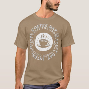 Camiseta Amantes do café do Dia Internacional do Café