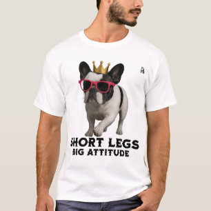 Camiseta Amantes do Cão Bulldog Francês