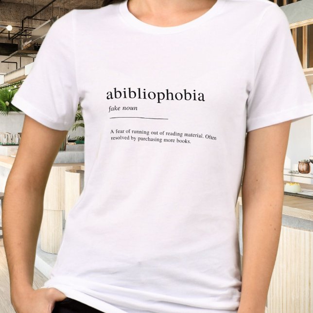 Camiseta Amantes do livro Abibliofobia (Criador carregado)