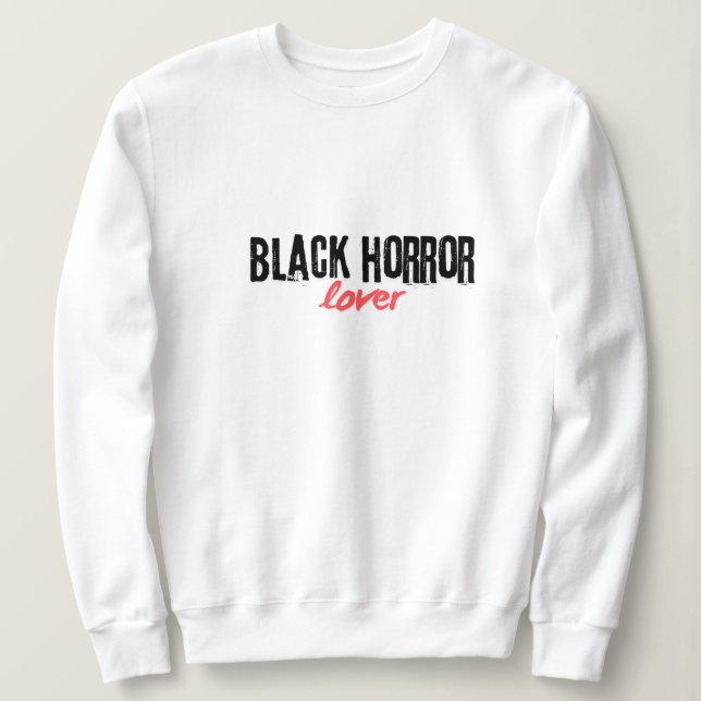 Camiseta Amantes do Livro do Horror Negro (Frente do Design)