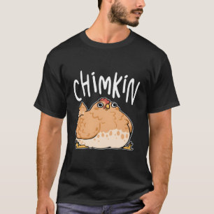 Camiseta Amantes Engraçados De Frango Chimkin Chicken