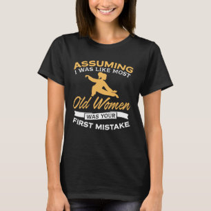 Camiseta Amantes engraçados do qui das mulheres adultas TAI