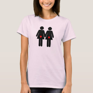Camiseta Amantes lésbicas