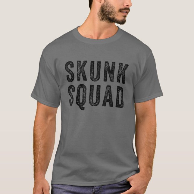 Camiseta Amantes Skunk Squad Skunk (Frente)