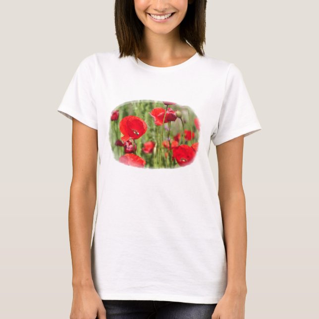Camiseta Amapolas (Frente)
