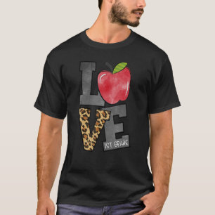 Camiseta Amar 1rua Professora da Primeira Série Apple L
