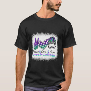 Camiseta Amar a consciência da infertilidade pura
