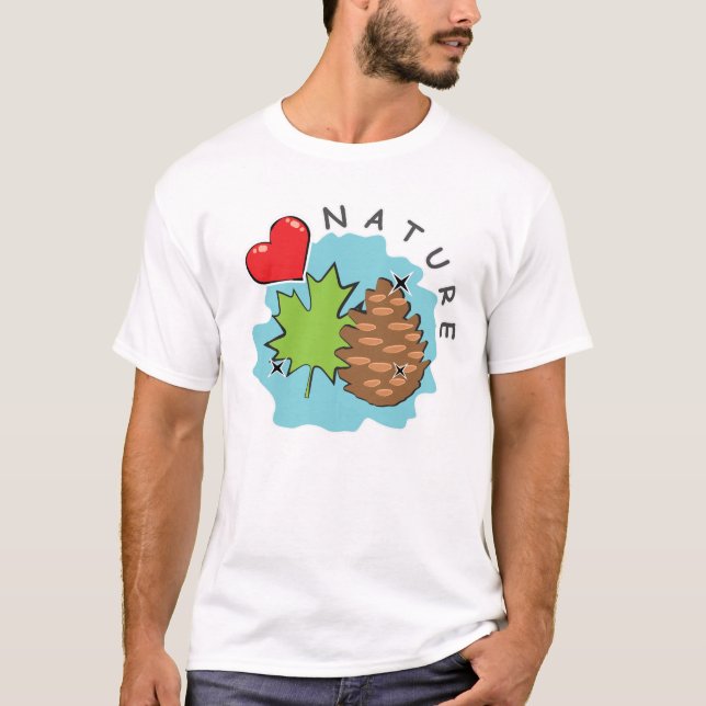 Camiseta Amar a Natureza (Frente)