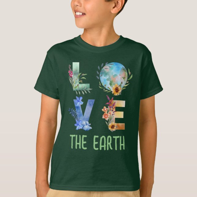 CAMISETA AMAR A TERRA  (Frente)