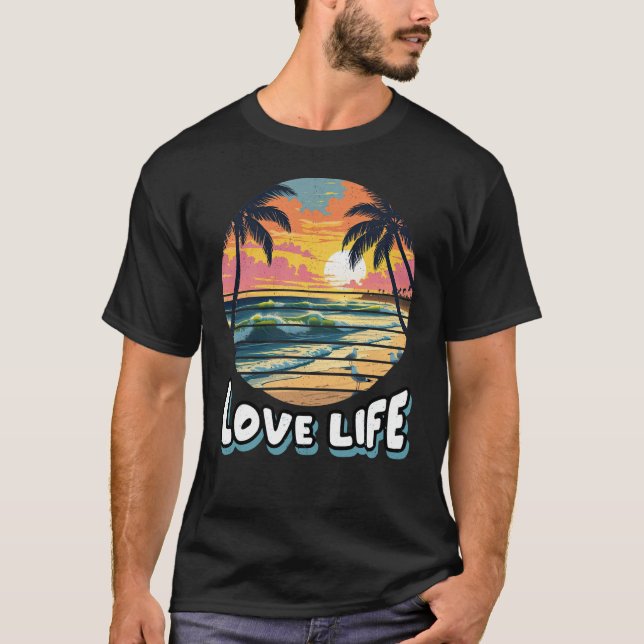 CAMISETA AMAR A VIDA (Frente)