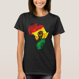 Camiseta Amar África História Negra Mês África Americana