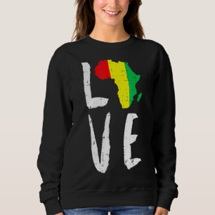 Camiseta Amar África História Negra Mês África Americana