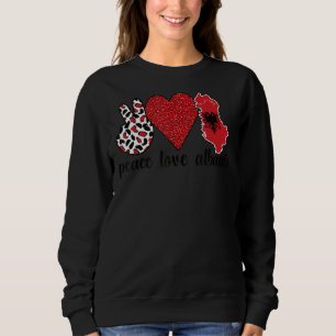 Camiseta Amar Albânia Orgulho de Bandeira Albanesa Raízes A