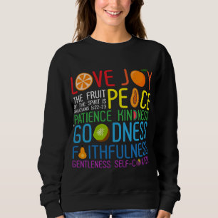 Camiseta Amar Alegria A Fruta Do Espírito É Paciência De Pa