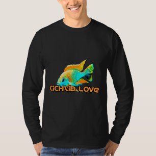 Camiseta Amar Aquário Guardiões de Peixes Aquáticos Animais