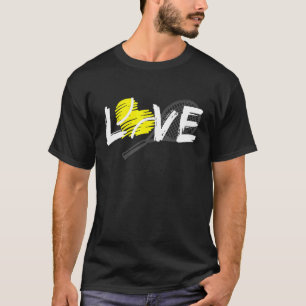 Camiseta Amar Bola de Esporte do treinador do Tênis