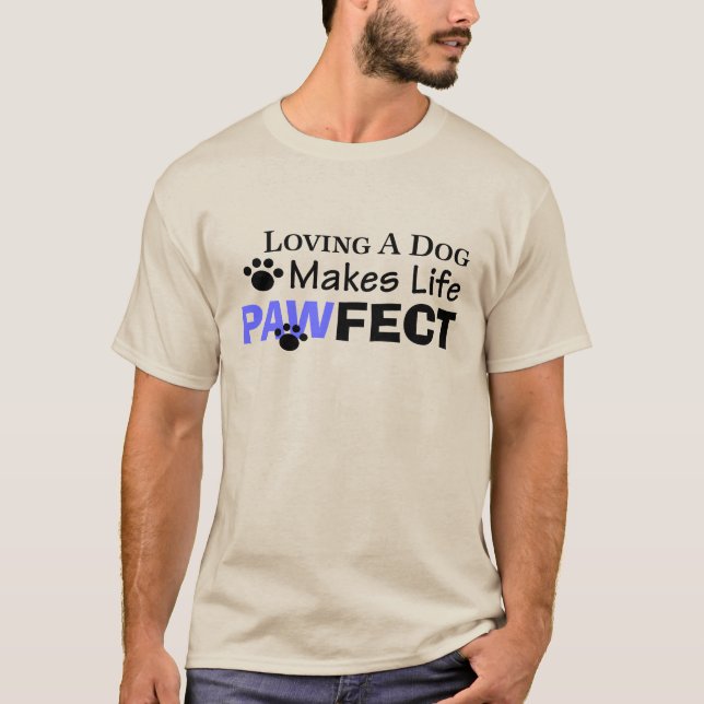 Camiseta Amar Cachorro Torna A Vida PATENTE Tee (Frente)