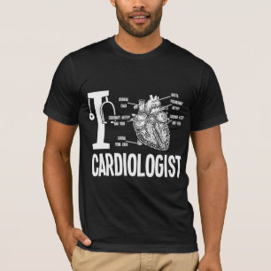 Camiseta Amar Cardiologista Anatomia Cardíaca Cardiologia 