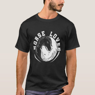 Camiseta Amar Cavalo Gráfico Sobre Cavalo Sobre Cavalo Eque