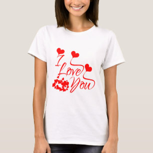 Camiseta Amar citação Romântica