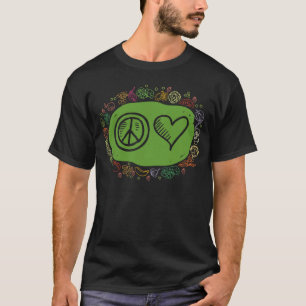 Camiseta Amar Comida Vegana Saudável Limpa Dieta Estilo de
