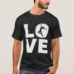 Camiseta Amar Dançando Presente Para Professores De Dança D