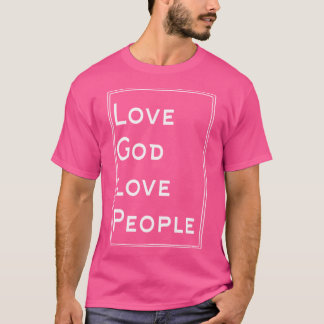 Camiseta Amar Deus Pessoas