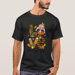 Camiseta Amar Diretor Leopard Pumpkin Turquia Cai Graças