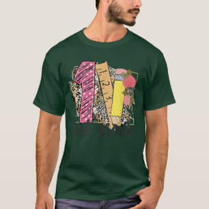 Camiseta Amar Ensino Da Primeira Série De Volta Ao Professo