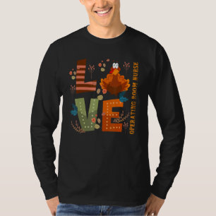 Camiseta Amar, graças à enfermeira da sala de operações Tur