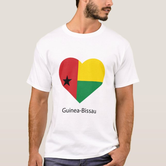 Camiseta Amar Guiné-Bissau (Frente)
