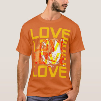 Camiseta Amar Guiné Proprietário de Porco Animais de Compan