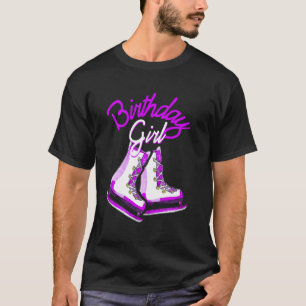Camiseta Amar Ice Skating Love Ice Party Birday Girl 1