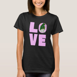 Camiseta Amar Jardinagem Bush Gnomo Para Mulheres Cute Summ