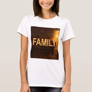 Camiseta Amar Luzes de Fam Familiares