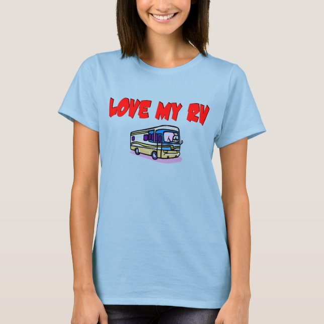 Camiseta Amar Meu RV (Frente)