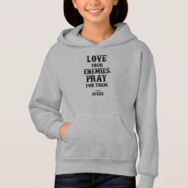 Camiseta Amar os Inimigos Versículo da Bíblia Citação de Je